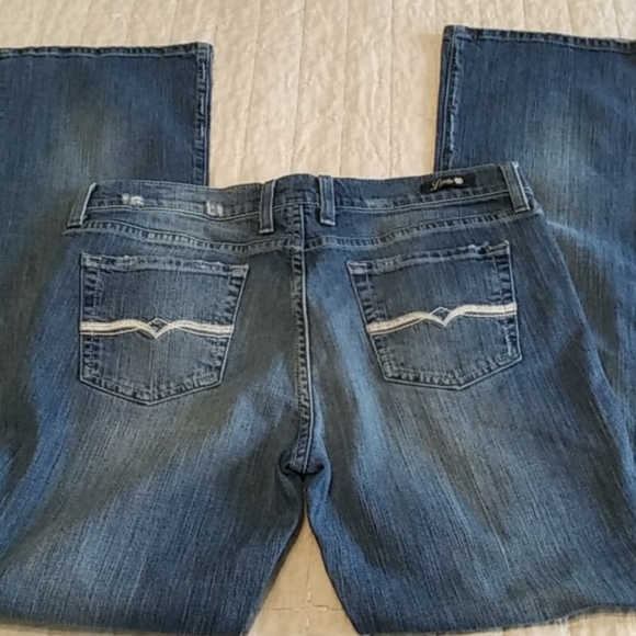 Lucky Bartlett boot cut jeans, vintage EUC - Picture 2 of 8